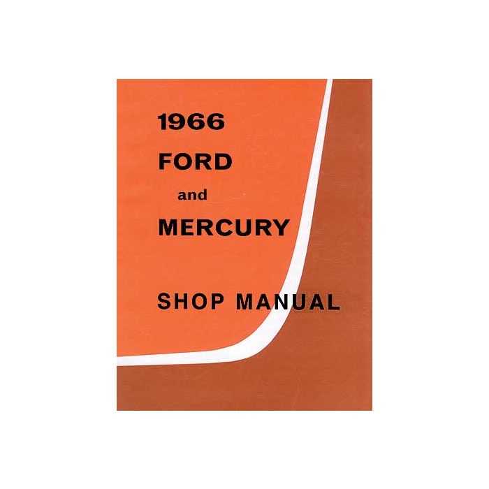 1964 ford galaxie repair manual