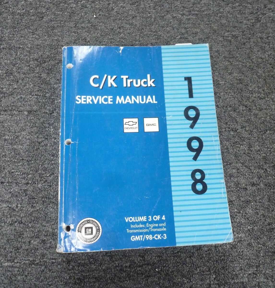 1998 chevy silverado repair manual