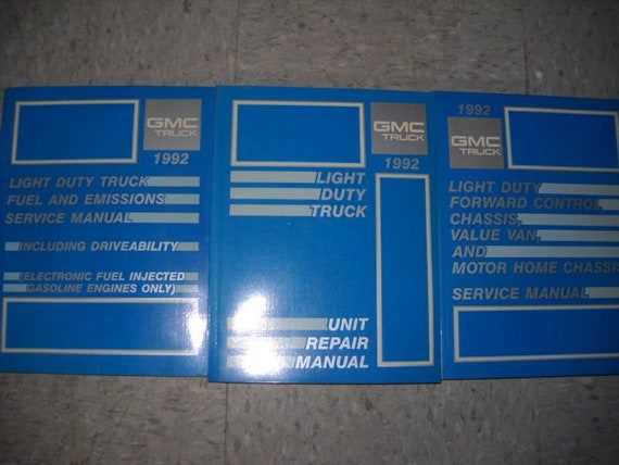 1992 gmc sierra repair manual