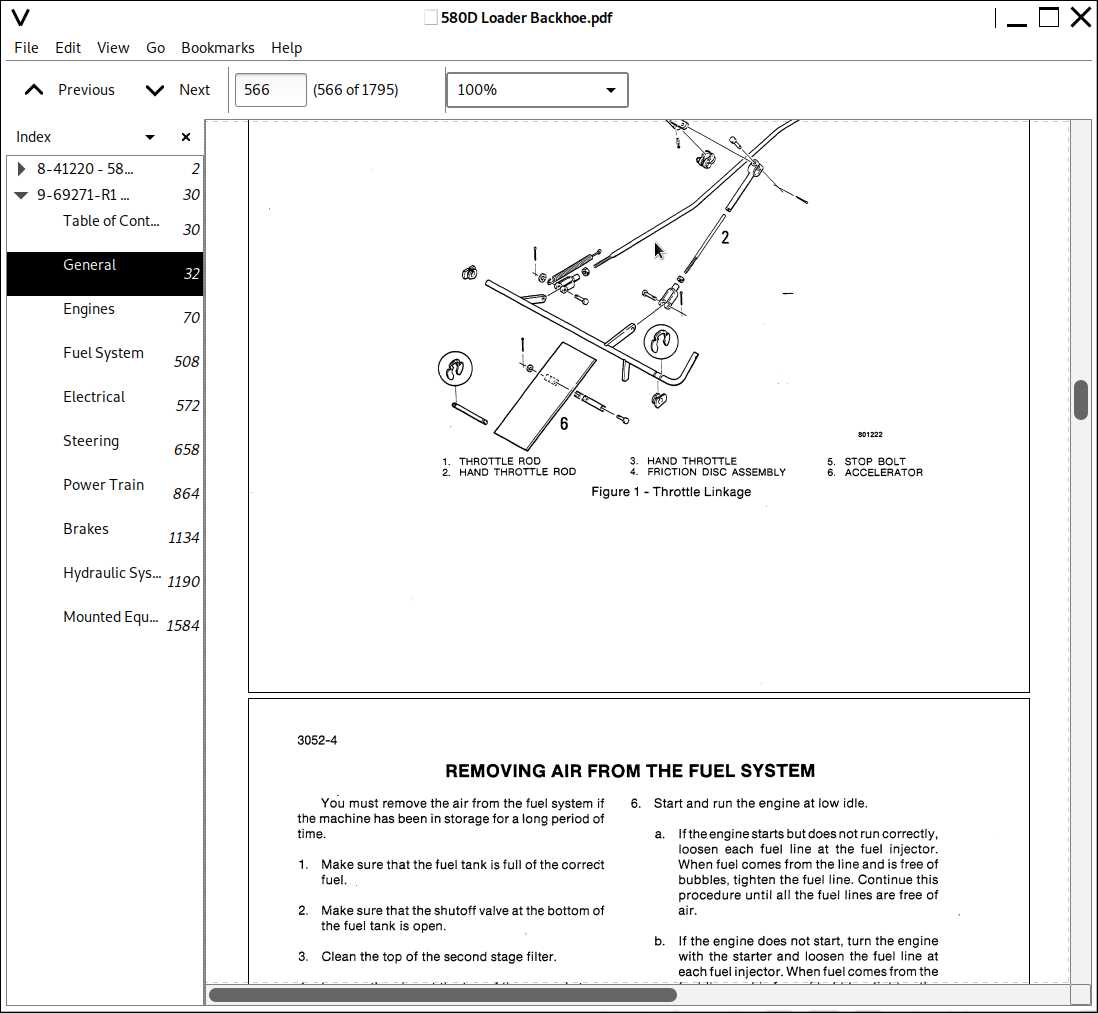 case 580d repair manual