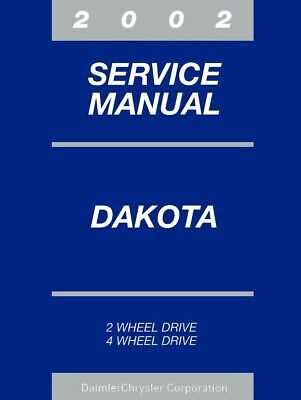 free dodge dakota repair manual