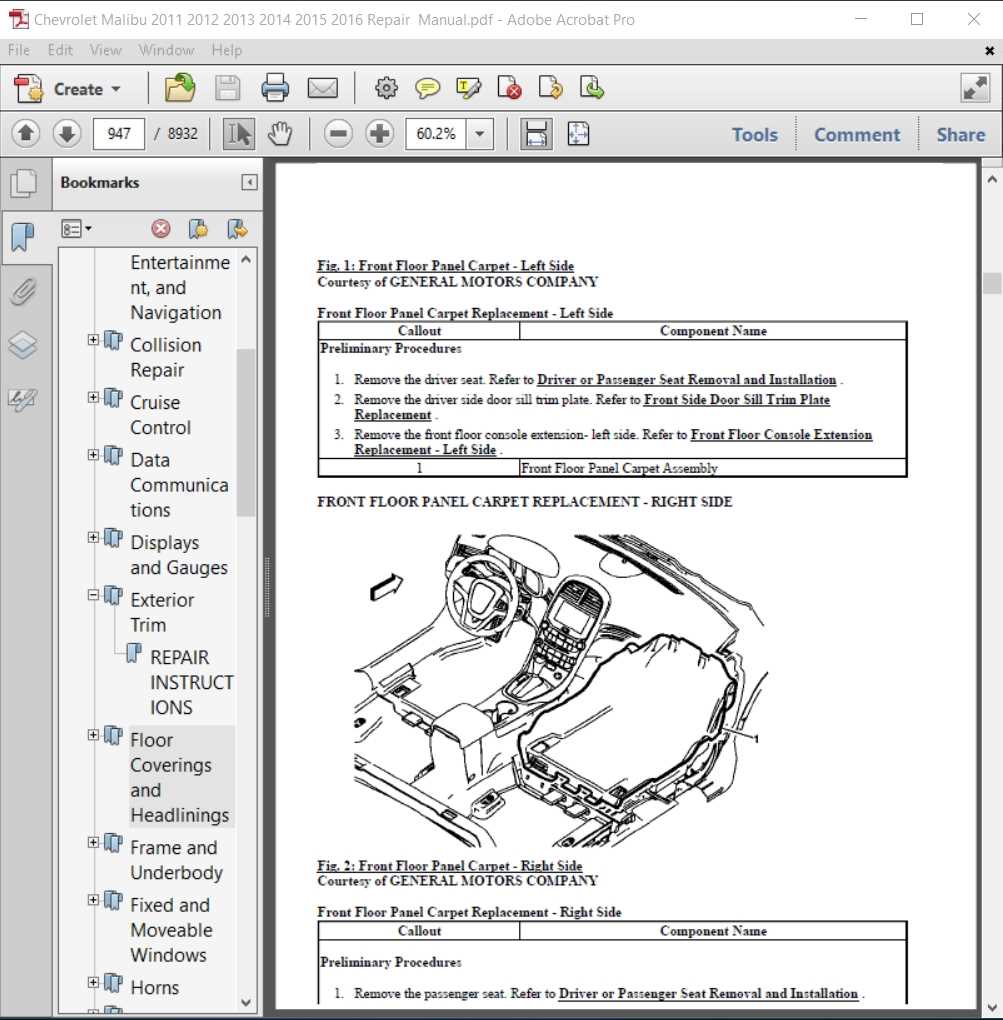 2001 chevy malibu repair manual