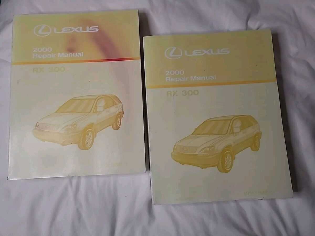 lexus rx300 repair manual